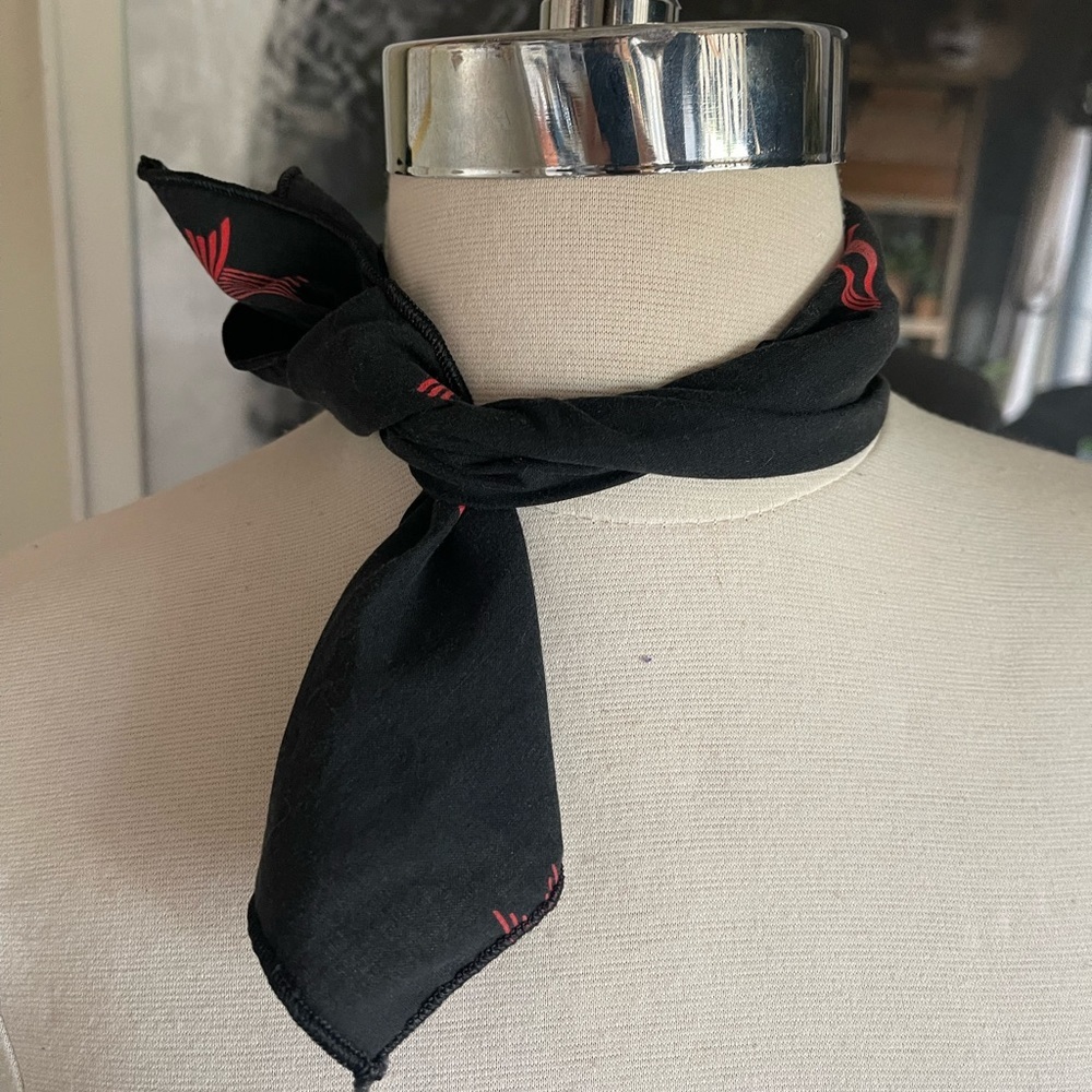Vintage 1960s cotton scarf Bandana